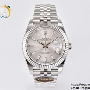 DateJust 126334 904L SS Clean Factory Best Edition Silver Dial on Jubilee Bracelet S3235