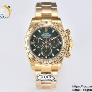 Daytona 116508 Clean Factory Best Edition 904L Steel Green Dial on YG Bracelet SA4130