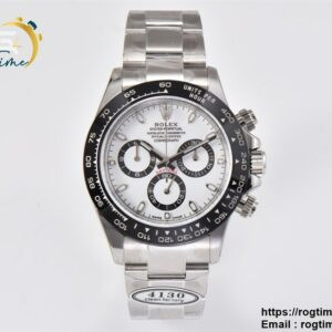 Daytona 116500 Clean Factory 1:1 Best Edition 904L SS Case and Bracelet White Dial SA4130