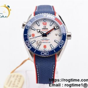 Planet Ocean  America’s Cup SS VSF 1:1 Best Edition White Dial on Blue Nylon Strap A8900