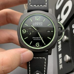 PAM1118 Luminor Marina “Luminous Trilogy” VSF 1:1 Best Edition on Black Sportech Strap P.9010