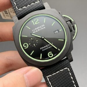 PAM1118 Luminor Marina “Luminous Trilogy” VSF 1:1 Best Edition on Black Sportech Strap P.9010