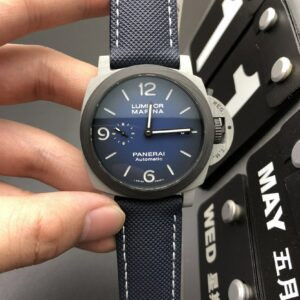 PAM 1663 Carbotech VSF 1:1 Best Edition Blue Dial on Blue Kevlar Composite Strap P.9010