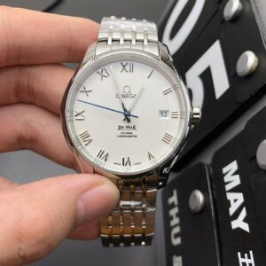 De Ville Hour Vision 41mm SS VSF 1:1 Best Edition White Dial on SS Bracelet A8500