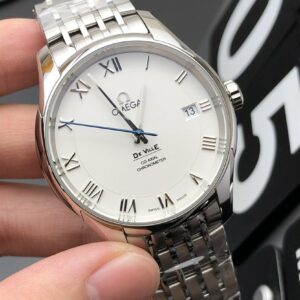 De Ville Hour Vision 41mm SS VSF 1:1 Best Edition White Dial on SS Bracelet A8500