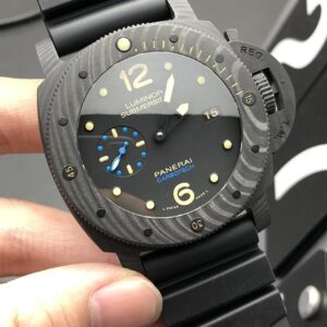 PAM616 Carbotech VSF Best Edition on Blue Logo Black Rubber Strap P.9000