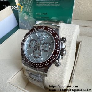 Daytona 116506 Brown Ceramic BTF 1:1 Best Edition Ice Blue Dial on SS Bracelet SA4130