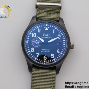 Top Gun Pilot Mark XVIII Limited “SFTI” M+F 1:1 Best Edition Black Dial on Green Nylon Strap A35111