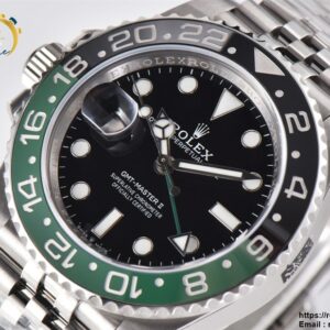 GMT-Master II 126720 VTNR Green/Black Ceramic 904L Steel Clean Factory Best Edition on Jubilee Bracelet VR3186 CHS