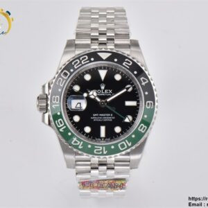 GMT-Master II 126720 VTNR Green/Black Ceramic 904L Steel Clean Factory Best Edition on Jubilee Bracelet VR3186 CHS