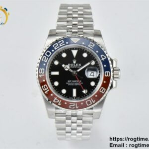 GMT-Master II 126710 BLRO Red/Blue Ceramic 904L Steel Clean Factory Best Edition on Jubilee Bracelet VR3186 CHS