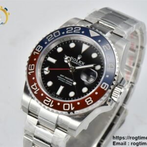 GMT-Master II 126710 BLRO Red/Blue Ceramic 904L Steel Clean Factory Best Edition on Oyster Bracelet VR3186 CHS