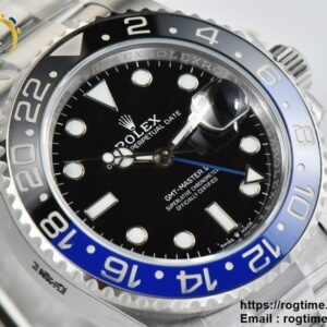 GMT-Master II 126710 BLNR Black/Blue Ceramic 904L Steel Clean Factory Best Edition on Oyster Bracelet VR3186 CHS