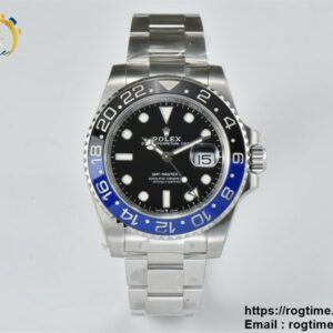 GMT-Master II 126710 BLNR Black/Blue Ceramic 904L Steel Clean Factory Best Edition on Oyster Bracelet VR3186 CHS