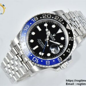 GMT-Master II 126710 BLNR Black/Blue Ceramic 904L Steel Clean Factory Best Edition on Jubilee Bracelet VR3186 CHS