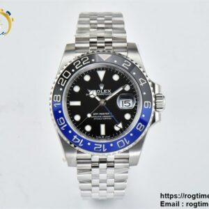 GMT-Master II 126710 BLNR Black/Blue Ceramic 904L Steel Clean Factory Best Edition on Jubilee Bracelet VR3186 CHS