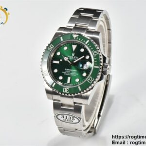 Submariner 116610 LV Green Ceramic Clean Factory 1:1 Best Edition 904L SS Case and Bracelet VS3135