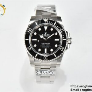 Submariner 114060 No Date Black Ceramic Clean Factory 904L 1:1 Best Edition on SS Bracelet VR3130