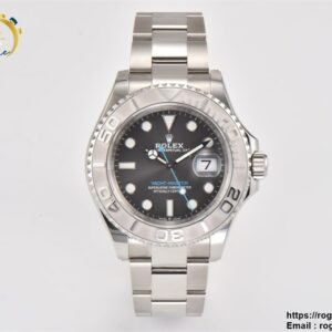 Yacht-Master 126622 Clean Factory 1:1 Best Edition 904L Steel Gray Dial on SS Bracelet VR3235