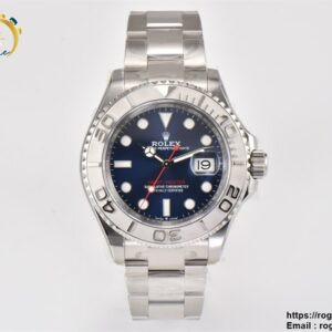 Yacht-Master 126622 Clean Factory 1:1 Best Edition 904L Steel Blue Dial on SS Bracelet VR3235