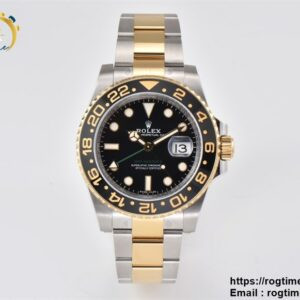 GMT-Master II 116713 LN SS/YG Black Ceramic 904L Steel Clean Factory Best Edition VR3186 CHS