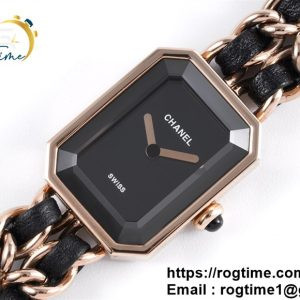 Chanel Premiere RG Black BVF Swiss Quartz