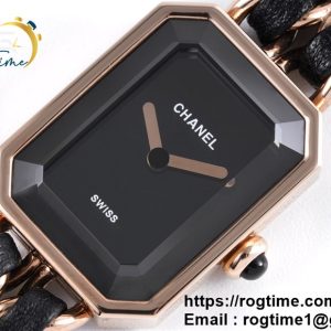 Chanel Premiere RG Black BVF Swiss Quartz