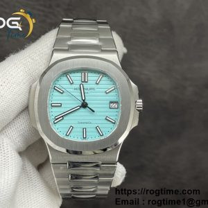 Nautilus 5711 3KF 1:1 Best Edition Tiffany Blue Dial on SS Bracelet A324 Super Clone V2