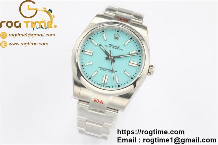 Oyster Perpetual 41mm 124300 EWF V2 Best Edition Tiffany Blue Dial on