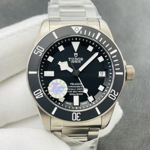 Pelagos Black 25500TN ZF 1:1 Best Edition Black Dial on Titanium Bracelet A2824