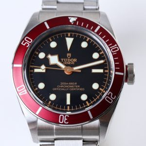 Heritage Black Bay ZF 1:1 Best Edition on Bracelet A2824 ( Red)