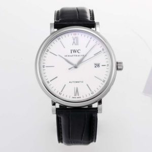 V7F Portofino Automatic 40mm SS/LE Wht/SS Stk