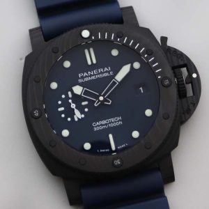 PAM1232 Carbotech VSF 1:1 Best Edition on Blue Rubber Strap P900