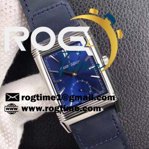 Reverso Tribute Small Seconds SS/LE Blue MGF A854A