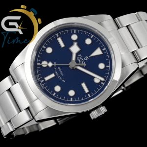 Black Bay 36 KRF 1:1 Best Edition Blue Dial on SS Bracelet A2824