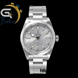 Black Bay 36 KRF 1:1 Best Edition Silver Dial on SS Bracelet A2824