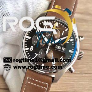 Pilot Chrono IW377713 ZF SS Brown Dial 7750