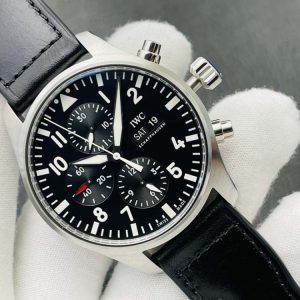 Pilot Chrono IW377726 ZF SS Black Dial 7750