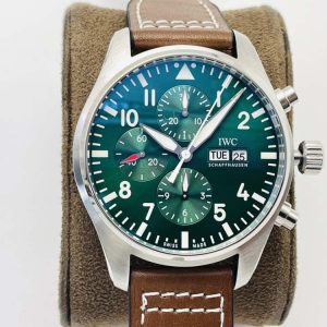 Pilot Chrono IW377726 Edition Racing ZF SS Green Dial 7750