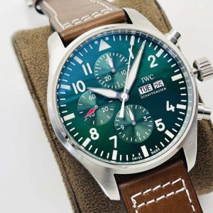 Pilot Chrono IW377726 Edition Racing ZF SS Green Dial 7750