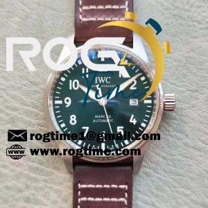 MKS IWC Mark XX IW328203 Green Dial M9015