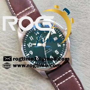 MKS IWC Mark XX IW328203 Green Dial M9015