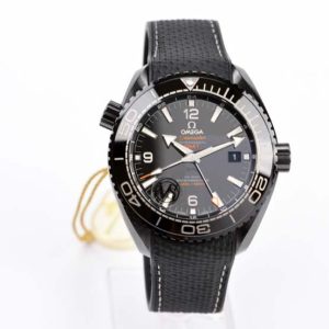 Planet Ocean 45.5mm Deep Black Real Ceramic VSF 1:1 Best Edition on Black Nylon Strap A8906 Super Clone