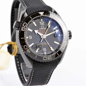 Planet Ocean 45.5mm Deep Black Real Ceramic VSF 1:1 Best Edition on Black Nylon Strap A8906 Super Clone