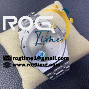 Royal Oak 41mm 1017 ALYX 9SM SS APSF Best Edition Silver Dial on SS Bracelet SA3120 Super Clone