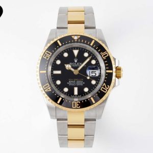 Sea Dweller 126603 YG/SS Black V9F VR3235