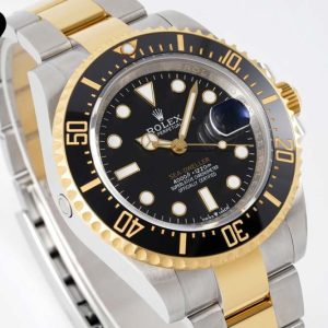 Sea Dweller 126603 YG/SS Black V9F VR3235