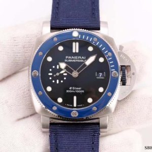 PAM1289 Y VSF 1:1 Best Edition Blue Dial on Blue Nylon Strap P900