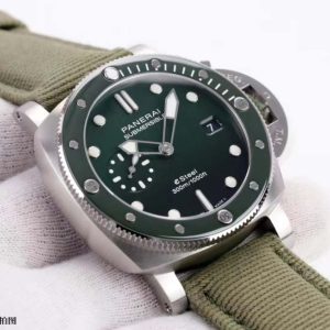 PAM1287 VSF 1:1 Best Edition Green Dial on Green Nylon Strap P900