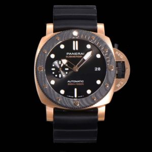 PAM1070 W VSF 1:1 Best Edition Black Dial on Black Rubber Strap P900